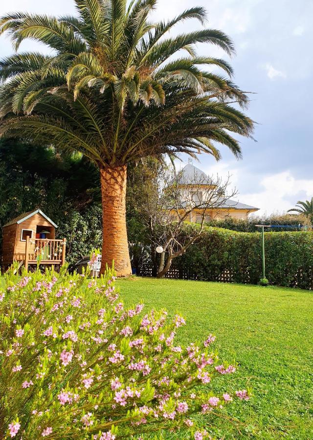 Villa Vistas Al Mar, Urbanizacion Privada Con Piscina De Agua Salada Ajo Kültér fotó